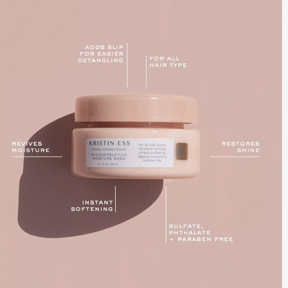 Kristin Ess | Strand Strengthening Reconstructive Moisture Mask All Hair Types - Picture 3 of 8
